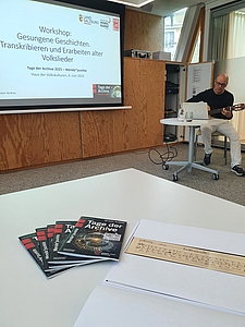 Präsentation des Workshops